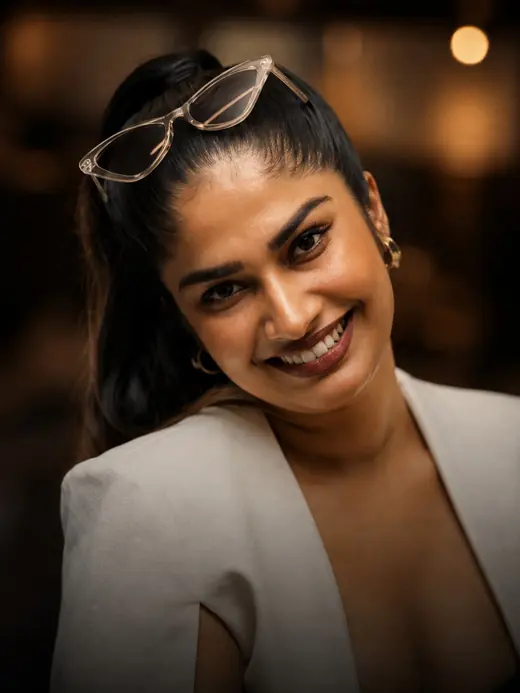 A guest at the Golden Hours product launch