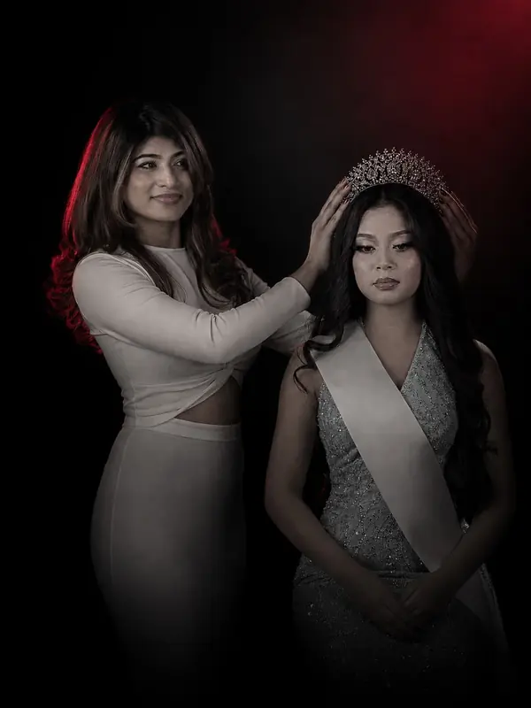 The crowning moment of a national pageant